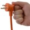 Conntek SJTW Extension Cord, 16 AWG, Indoor/Outdoor, 16/3, 1 Outlets, 5-15R, Orange, PVC, 5-15P, 12 ft 24162-144 - alternate 2